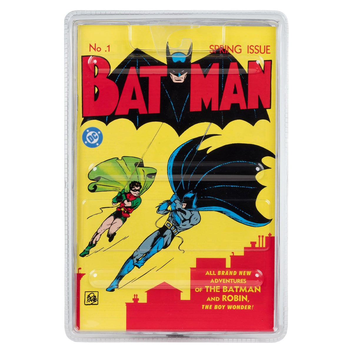 DC Page Punchers: Robin Dick Grayson (Batman #1) Actionfigur & Comic - 7 inch