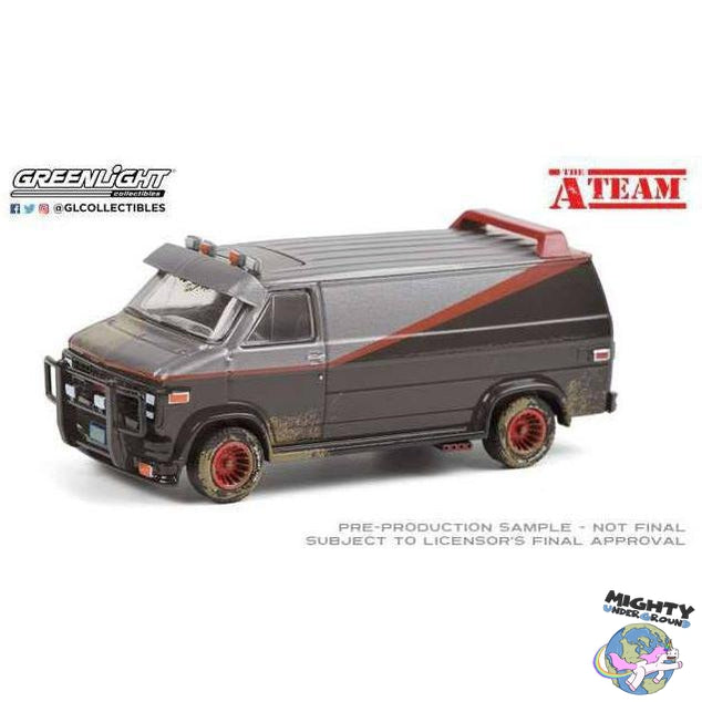 A-Team: 1983 GMC Vandura - Modellauto-Modellautos-Greenlight Collectibles-Mighty Underground