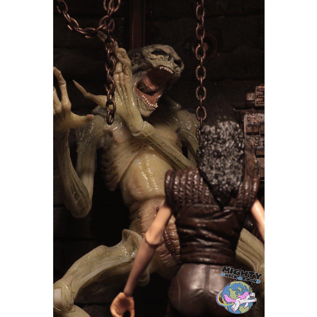 Alien Resurrection: Deluxe Newborn-Actionfiguren-NECA-mighty-underground