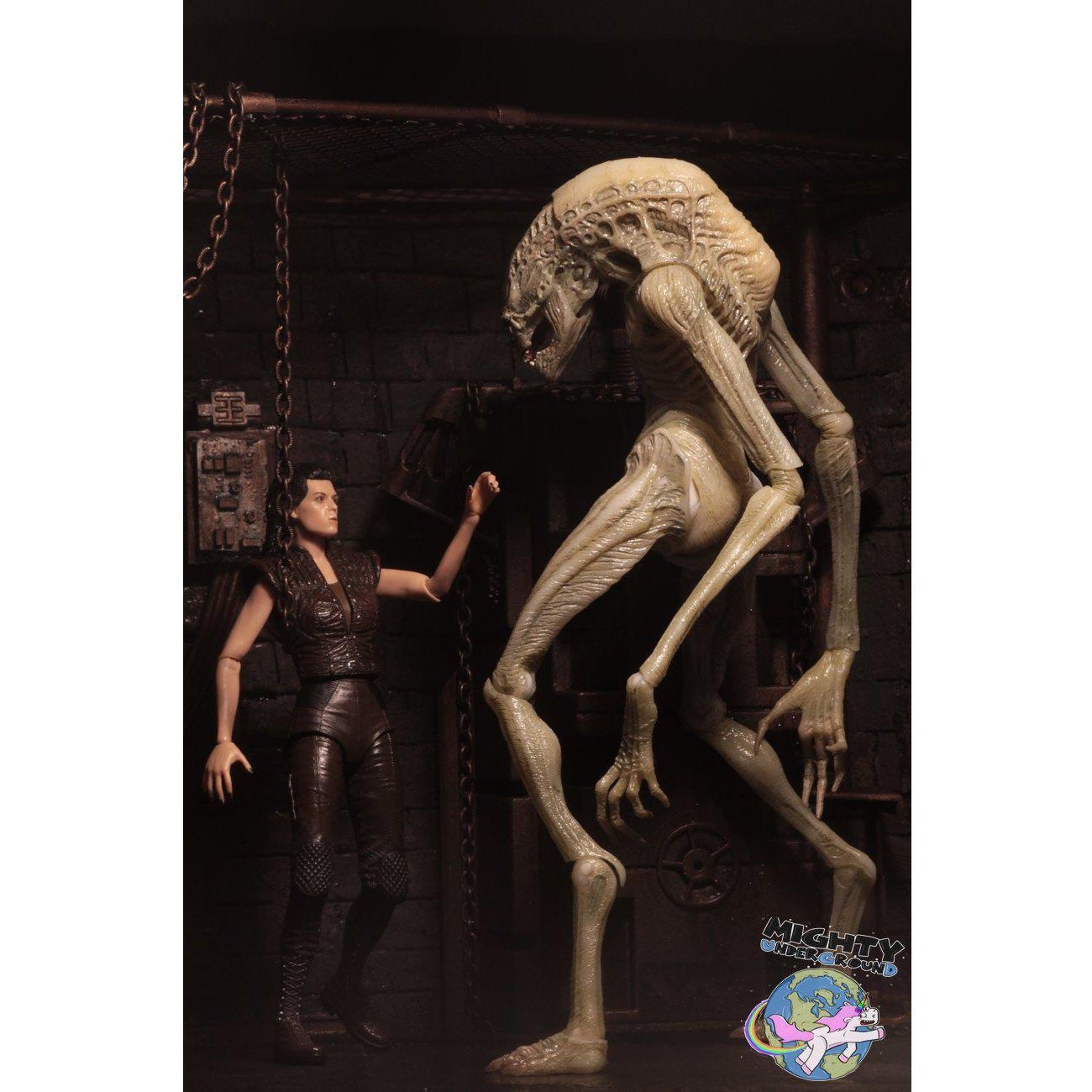 Alien Resurrection: Deluxe Newborn-Actionfiguren-NECA-mighty-underground
