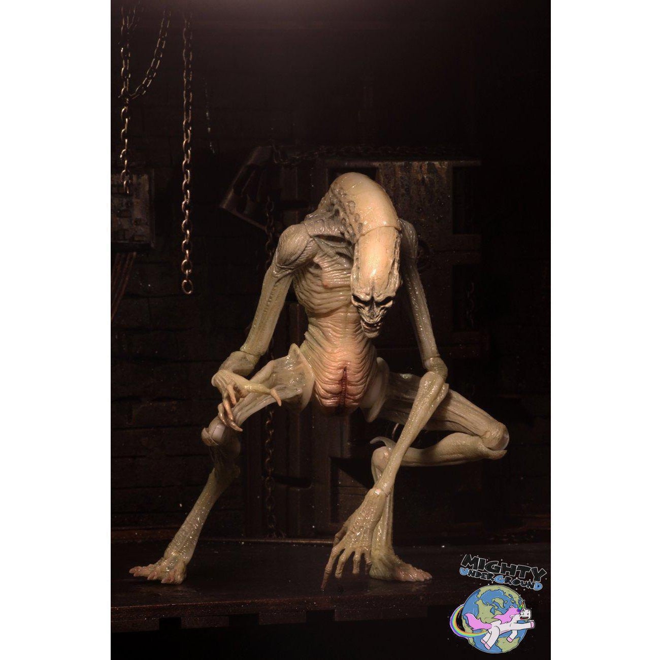 Alien Resurrection: Deluxe Newborn-Actionfiguren-NECA-mighty-underground