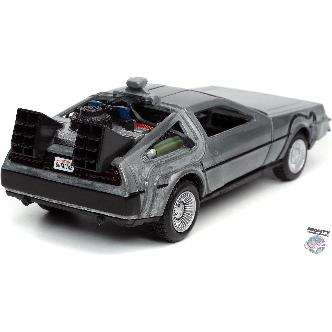 Back To The Future: Delorean 1:32 - Modelauto-Modellautos-Jada Toys-mighty-underground