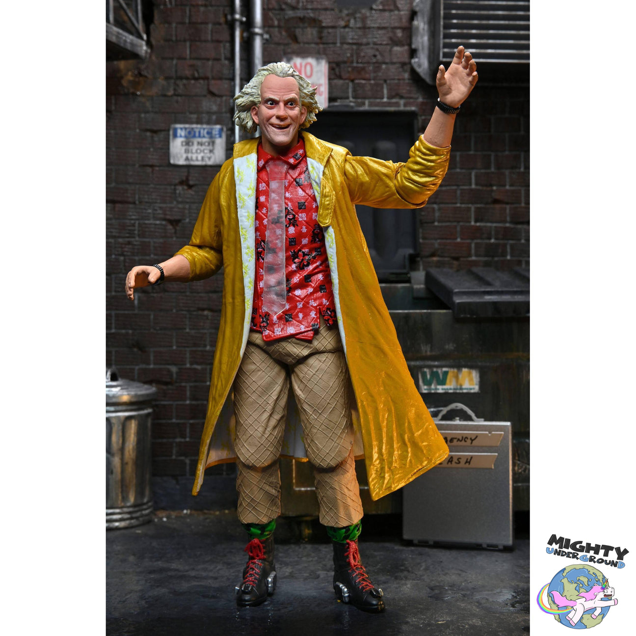 Back to the Future 2: Ultimate Doc Brown (2015)-Actionfiguren-NECA-Mighty Underground
