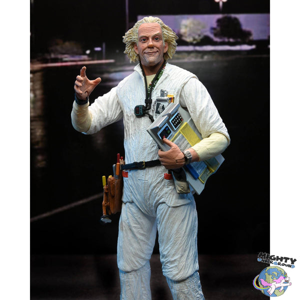 Back to the Future: Ultimate Doc Brown (1984)-Actionfiguren-NECA-Mighty Underground