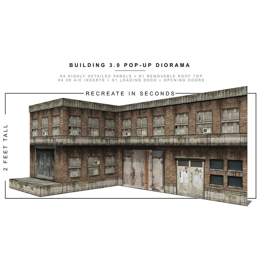 Building 3.0 Pop-Up - Diorama - 1/12-Actionfiguren-Extreme Sets-Mighty Underground