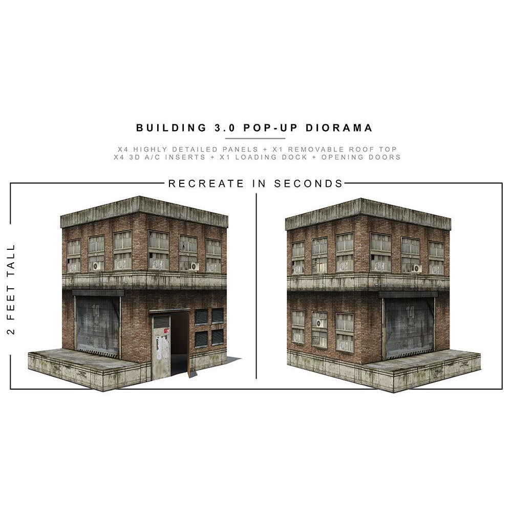 Building 3.0 Pop-Up - Diorama - 1/12-Actionfiguren-Extreme Sets-Mighty Underground