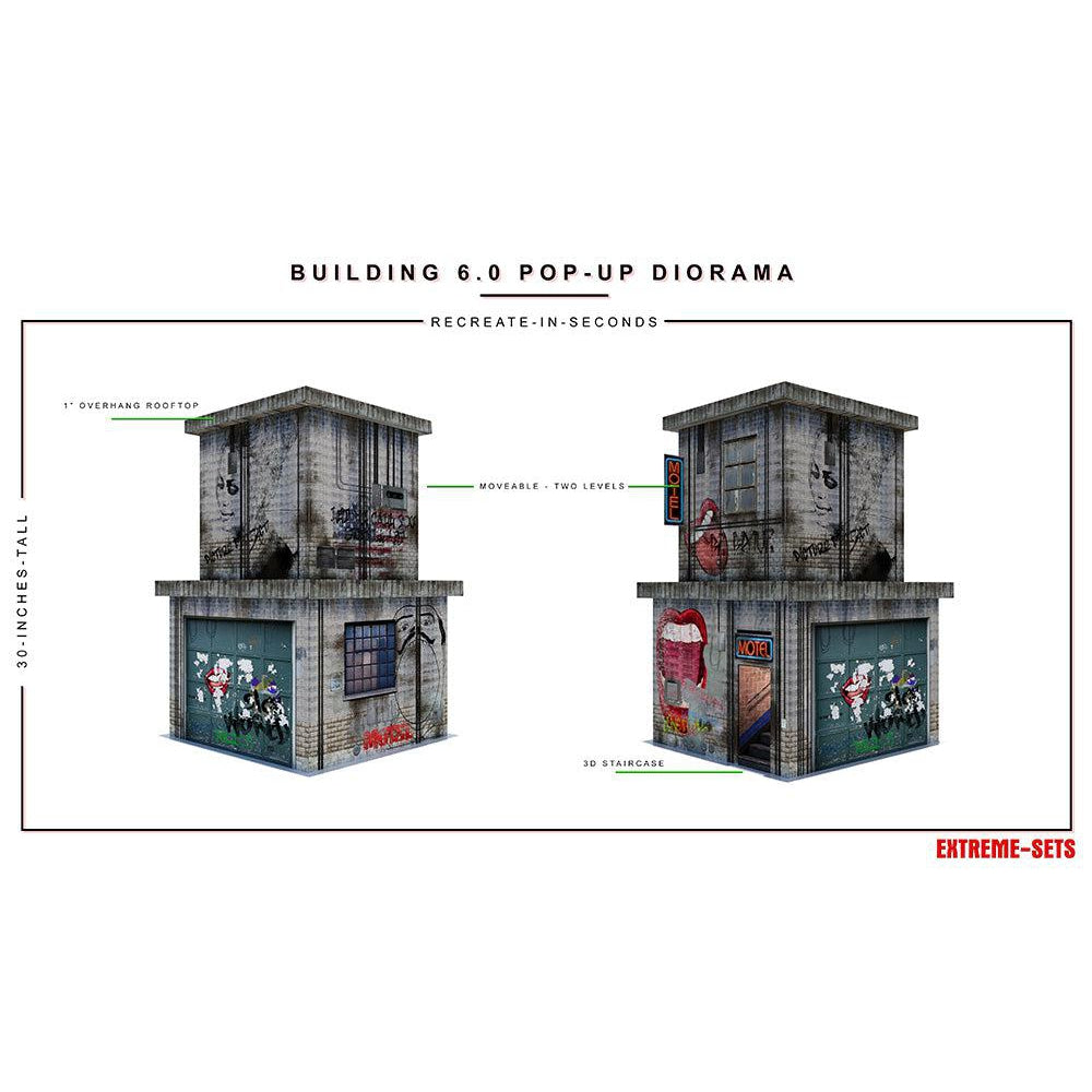 Building 6.0 Pop-Up - Diorama - 1/12-Actionfiguren-Extreme Sets-Mighty Underground