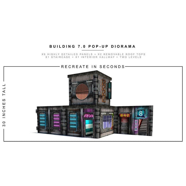 Building 7.0 Pop-Up - Diorama - 1/12-Actionfiguren-Extreme Sets-Mighty Underground