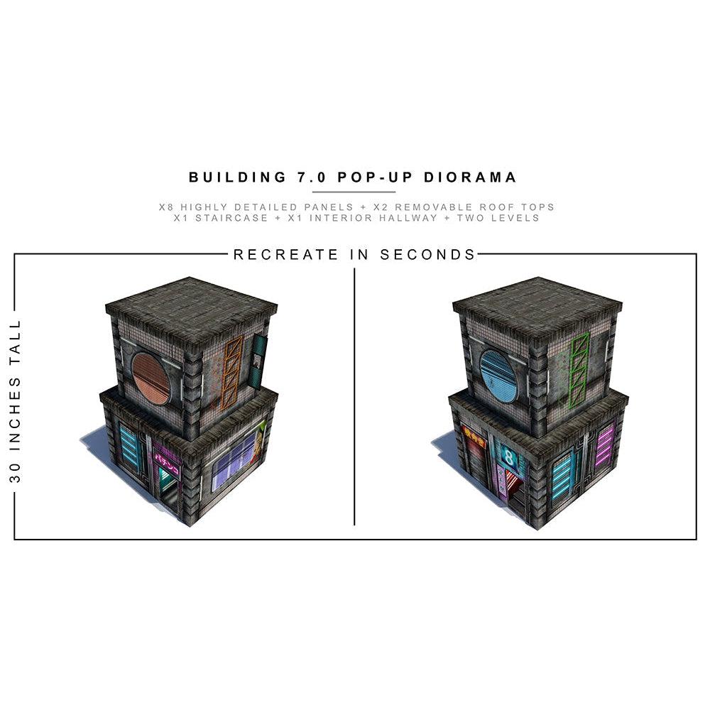 Building 7.0 Pop-Up - Diorama - 1/12-Actionfiguren-Extreme Sets-Mighty Underground