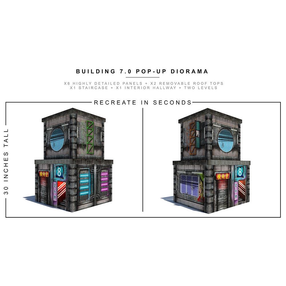 Building 7.0 Pop-Up - Diorama - 1/12-Actionfiguren-Extreme Sets-Mighty Underground