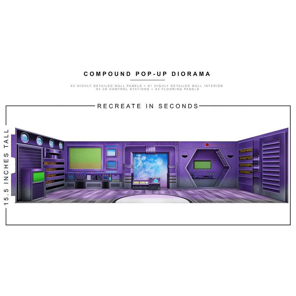 Compound Pop-Up - Diorama - 1/12-Actionfiguren-Extreme Sets-Mighty Underground