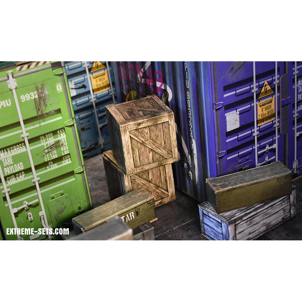 Container Pack Pop-Up - Diorama - 1/12-Actionfiguren-Extreme Sets-Mighty Underground