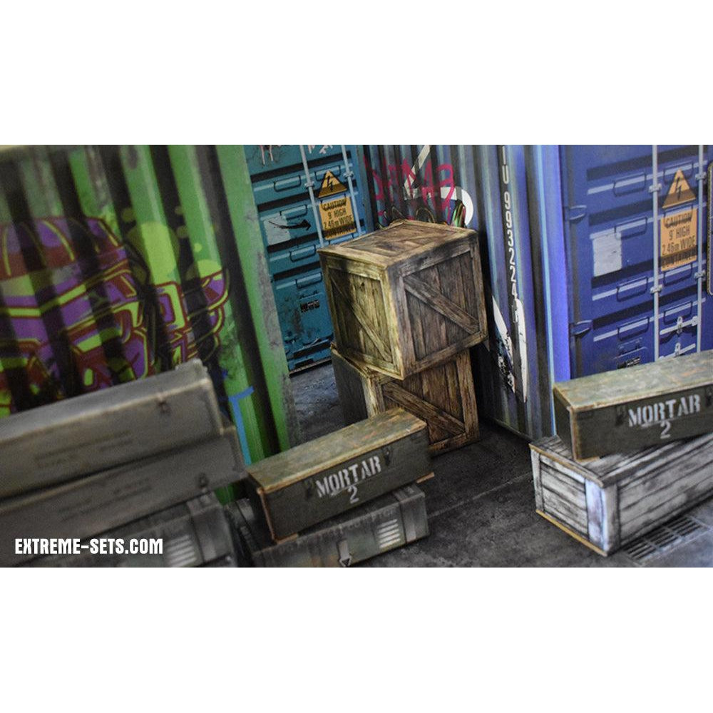 Container Pack Pop-Up - Diorama - 1/12-Actionfiguren-Extreme Sets-Mighty Underground