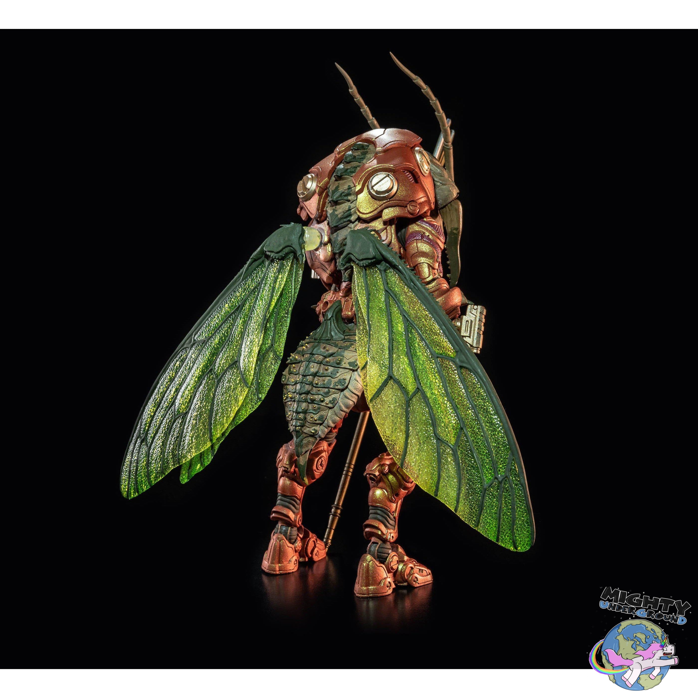 Cosmic Legions: Sphexxian Block Commander (Deluxe)-Actionfiguren-Four Horsemen Toy Design-Mighty Underground