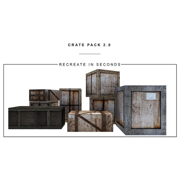 Crate Pack 2.0 Pop-Up - Diorama - 1/12-Actionfiguren-Extreme Sets-Mighty Underground