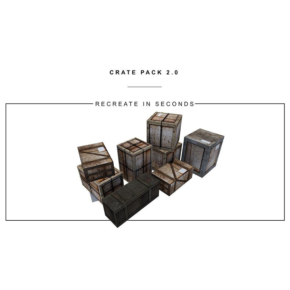 Crate Pack 2.0 Pop-Up - Diorama - 1/12-Actionfiguren-Extreme Sets-Mighty Underground