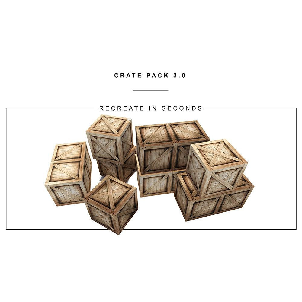 Crate Pack 3.0 Pop-Up - Diorama - 1/12-Actionfiguren-Extreme Sets-Mighty Underground