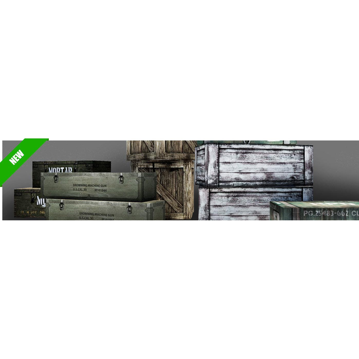 Crate Pack Pop-Up - Diorama - 1/12-Actionfiguren-Extreme Sets-Mighty Underground