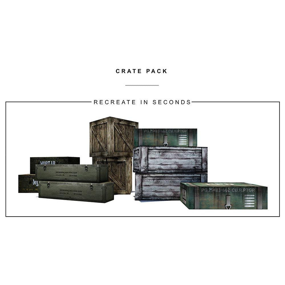 Crate Pack Pop-Up - Diorama - 1/12-Actionfiguren-Extreme Sets-Mighty Underground