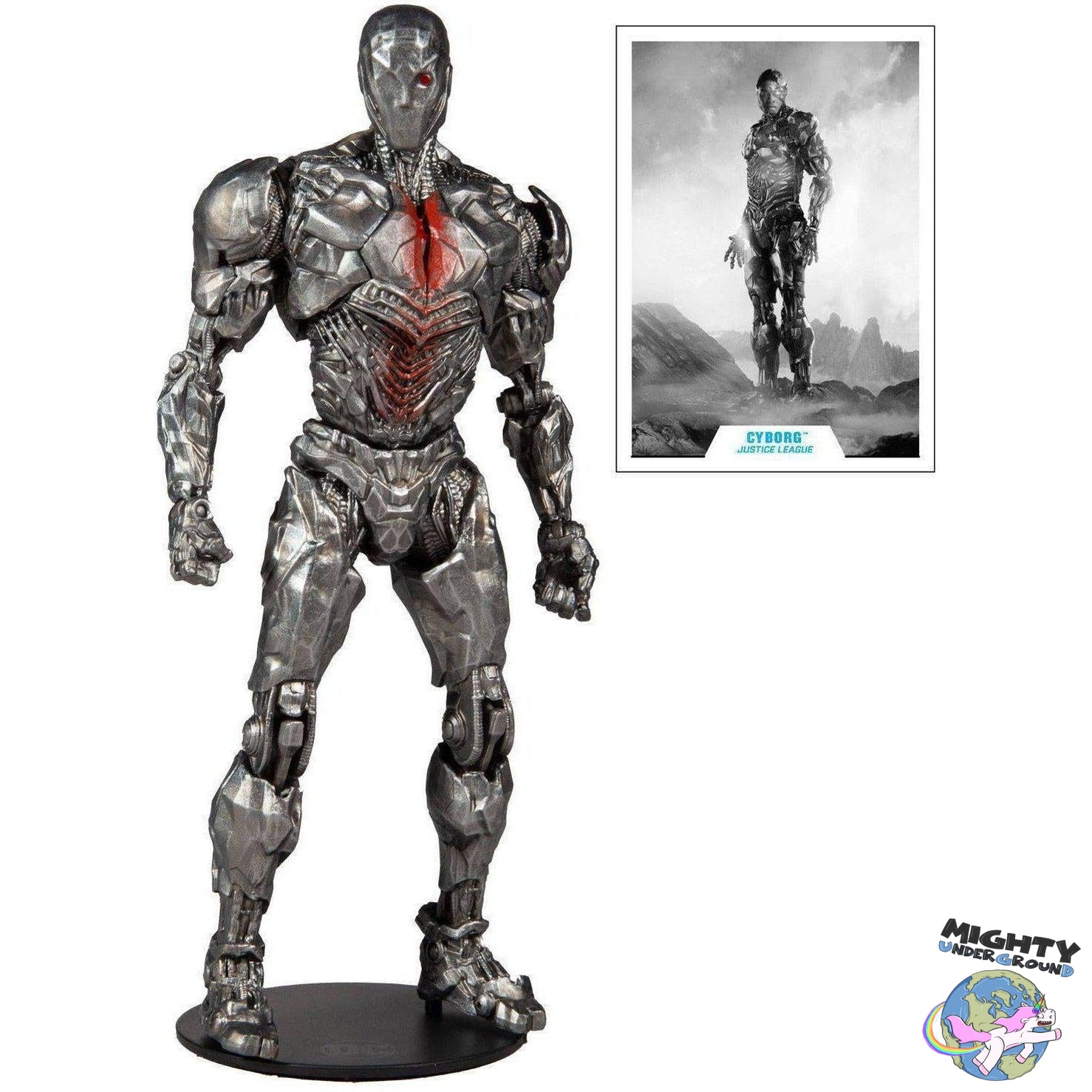 DC Comics Justice League (Snyder Cut): Cyborg (Helmet) VORBESTELLUNG!-Actionfiguren-McFarlane Toys-Mighty Underground