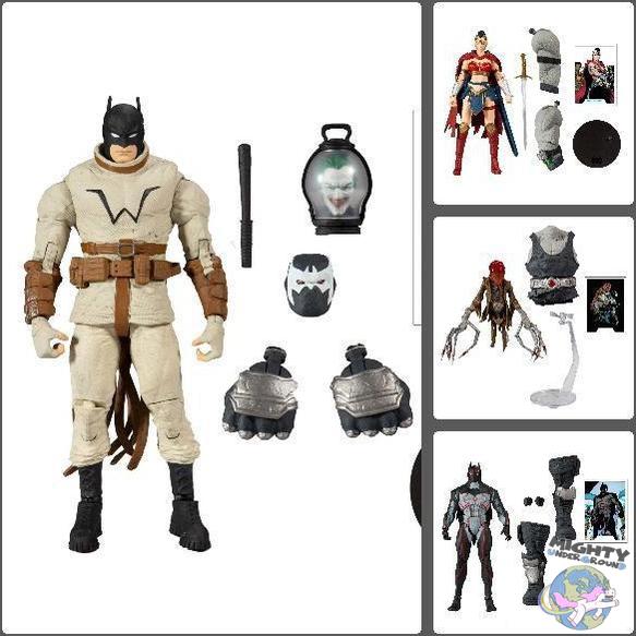 DC Comics: Last Knight on Earth - 4 Figuren + Bane BAF-Set-Actionfiguren-McFarlane Toys-Mighty Underground
