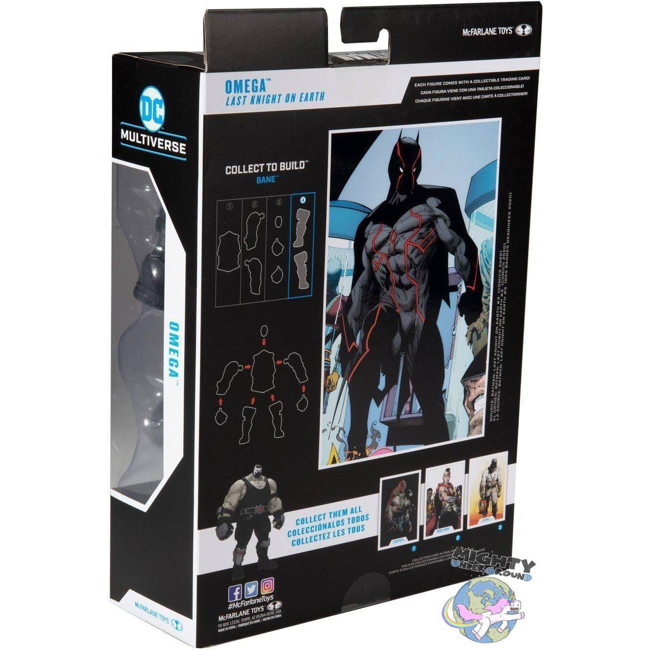 DC Comics: Last Knight on Earth - 4 Figuren + Bane BAF-Set-Actionfiguren-McFarlane Toys-Mighty Underground
