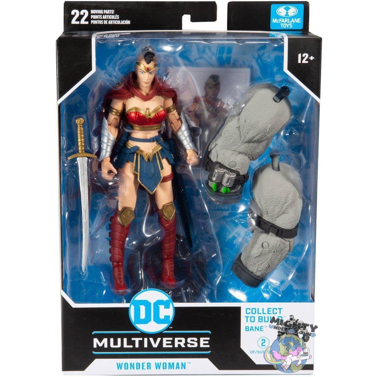 DC Comics: Last Knight on Earth - 4 Figuren + Bane BAF-Set-Actionfiguren-McFarlane Toys-Mighty Underground