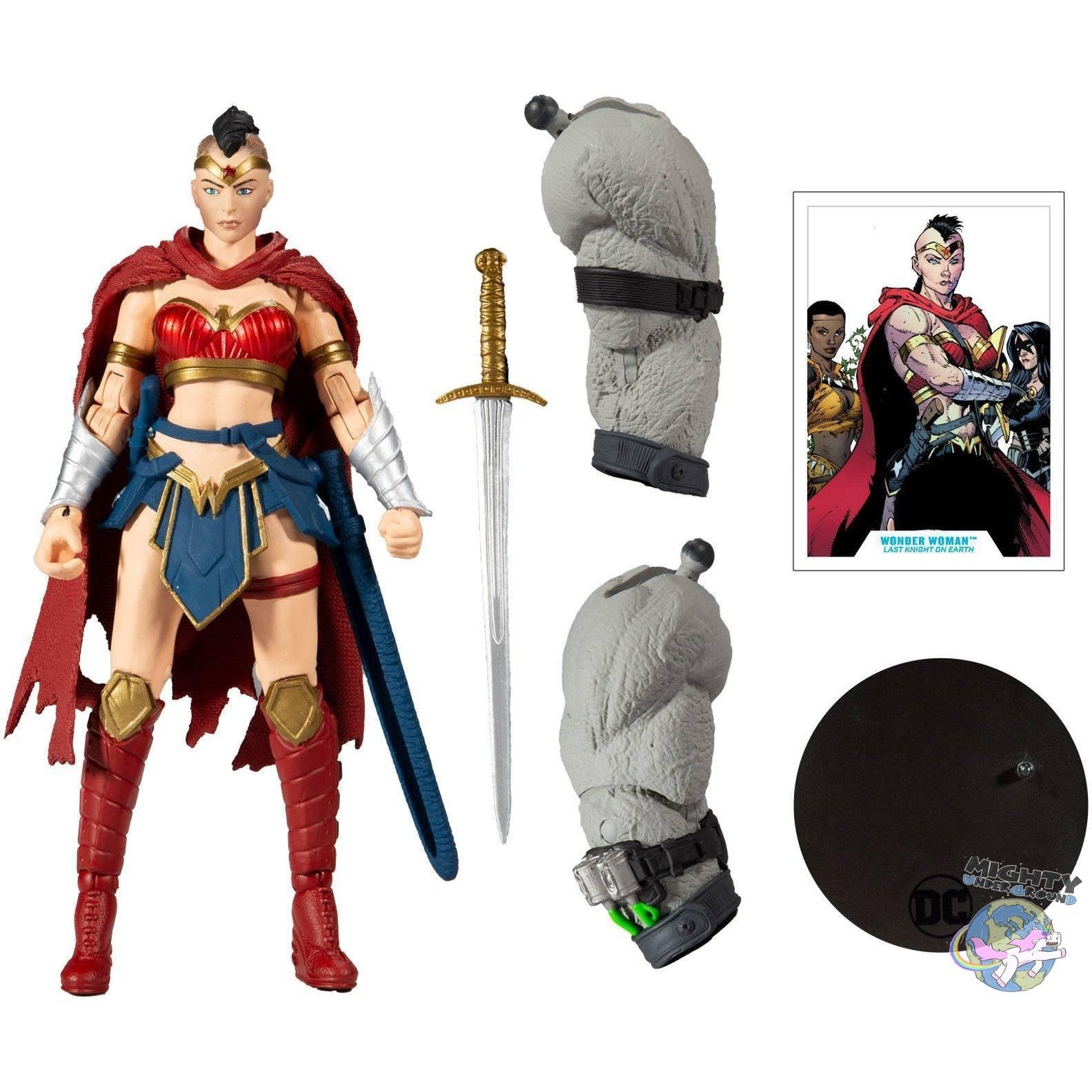 DC Comics: Last Knight on Earth - 4 Figuren + Bane BAF-Set-Actionfiguren-McFarlane Toys-Mighty Underground