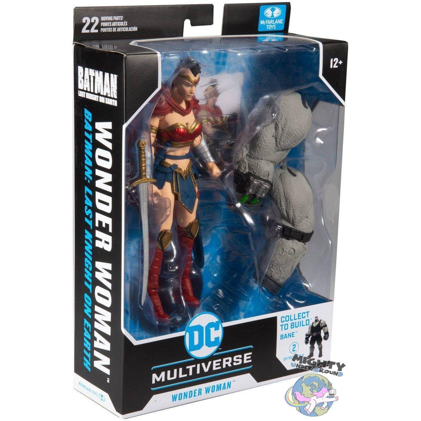 DC Comics: Last Knight on Earth - 4 Figuren + Bane BAF-Set-Actionfiguren-McFarlane Toys-Mighty Underground
