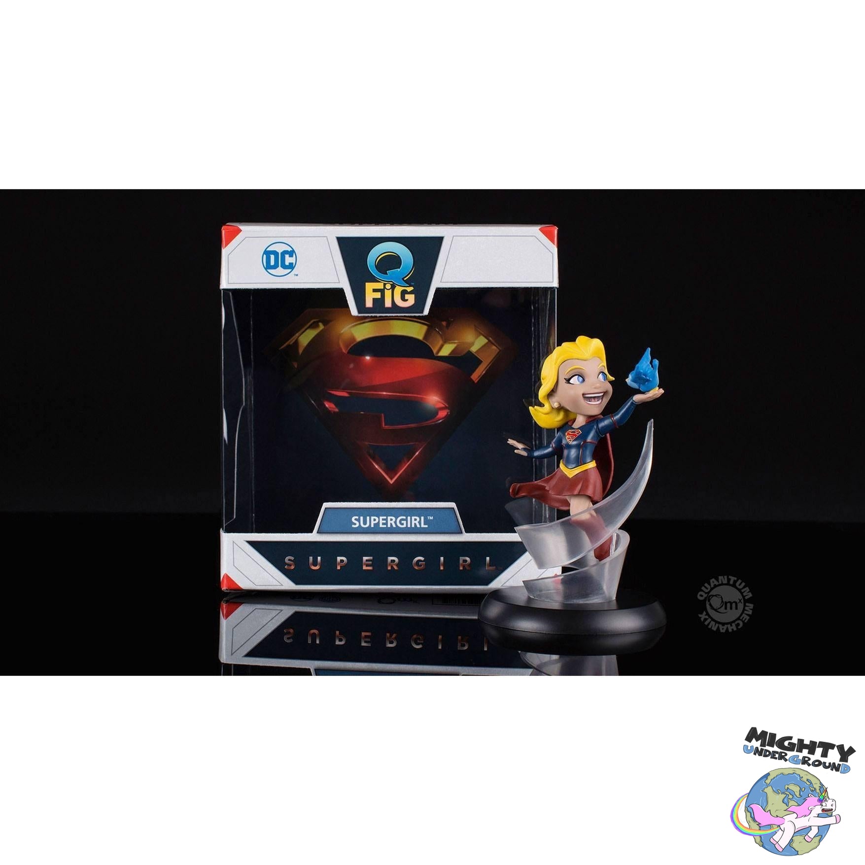DC Comics: Supergirl - Q-Fig-Figuren-Quantum Mechanix-Mighty Underground