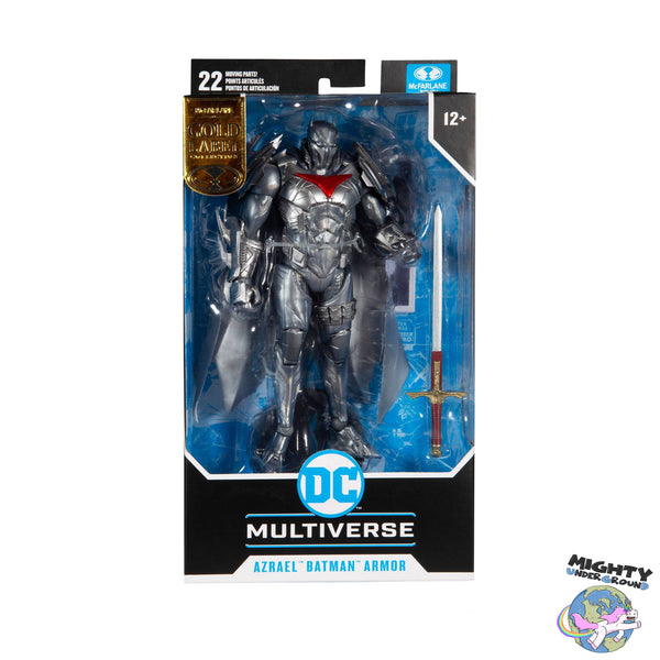DC Multiverse: Azrael Batman Armor (Batman: Curse of the White Knight, Gold Label)-Actionfiguren-McFarlane Toys-Mighty Underground