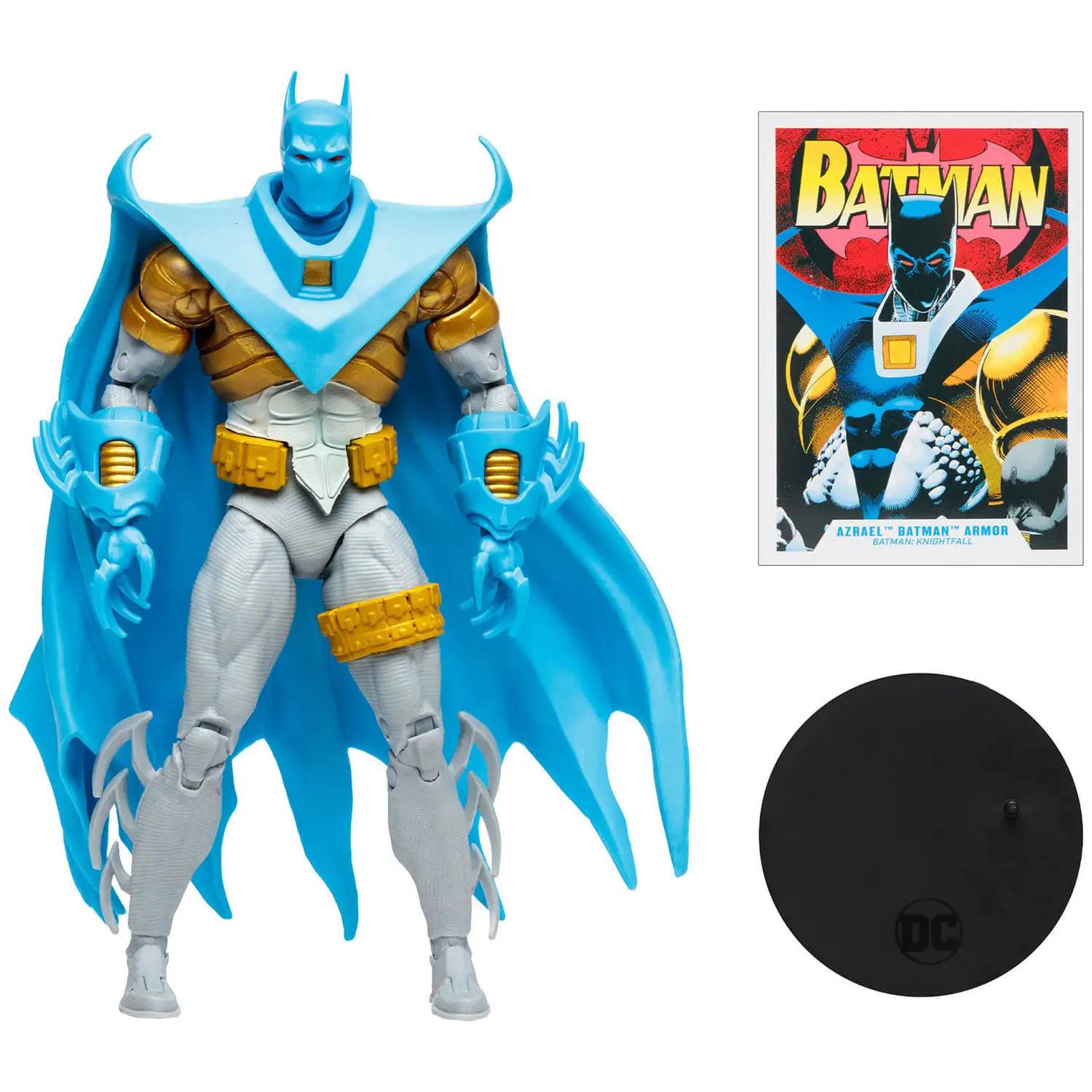 DC Multiverse: Azrael Batman Armor (Knightfall, Gold Label)-Actionfiguren-McFarlane Toys-Mighty Underground