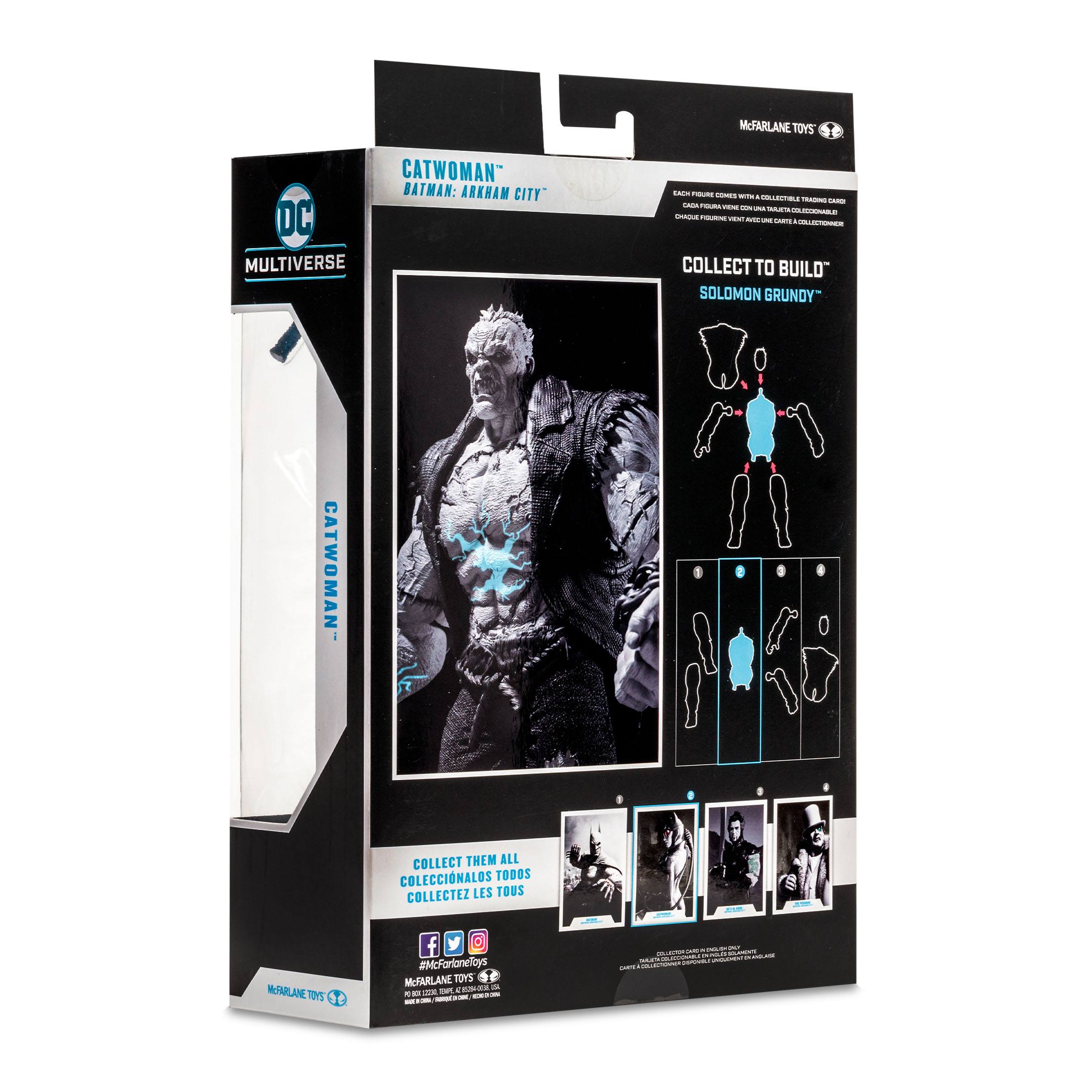 DC Multiverse: Batman Arkham City - 4 Figuren + Solomon Grundy (B&W Gold Label) BAF-Set-Actionfiguren-McFarlane Toys-Mighty Underground