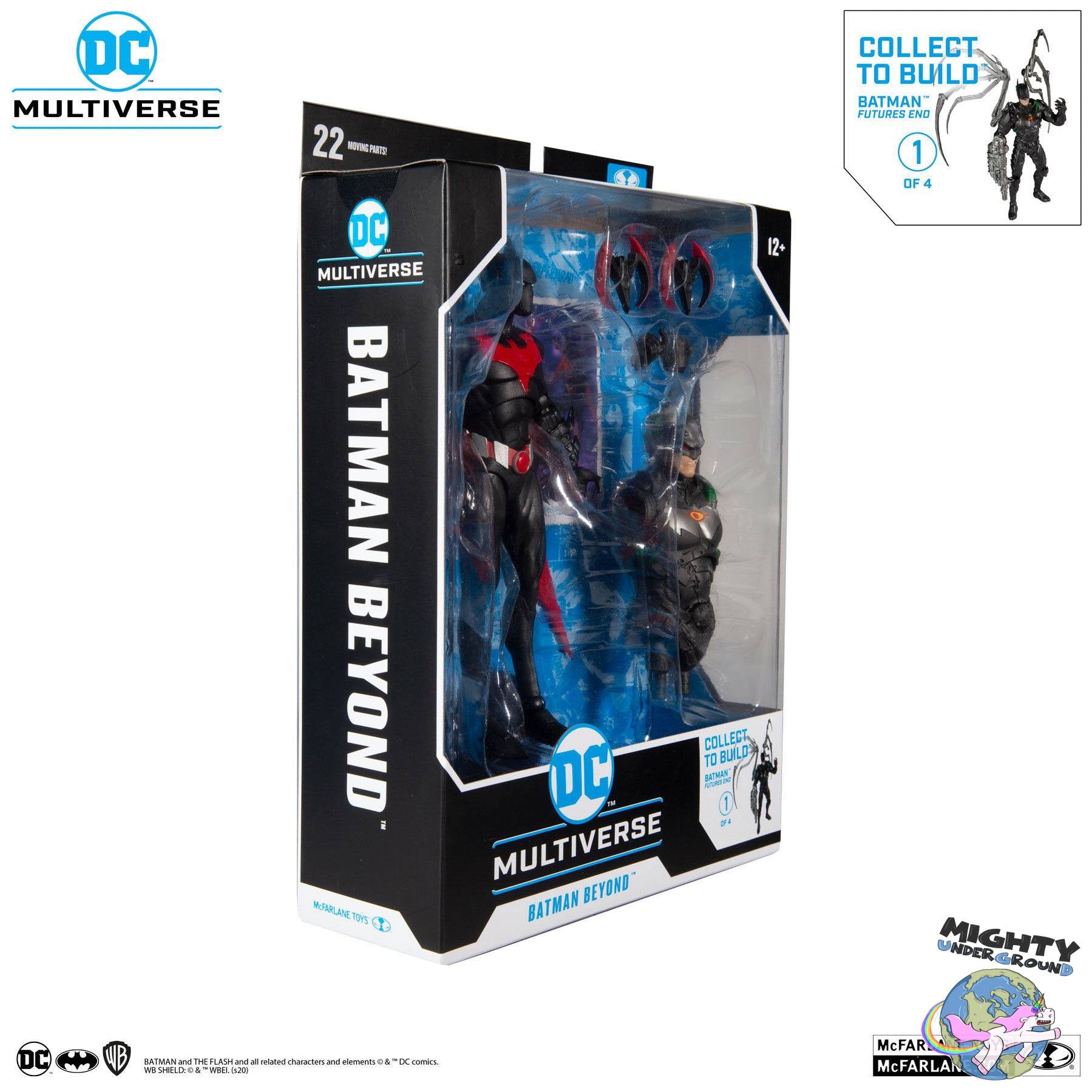 DC Multiverse: Batman Beyond - 4 Figuren + Jokerbot BAF-Set-Actionfiguren-McFarlane Toys-Mighty Underground