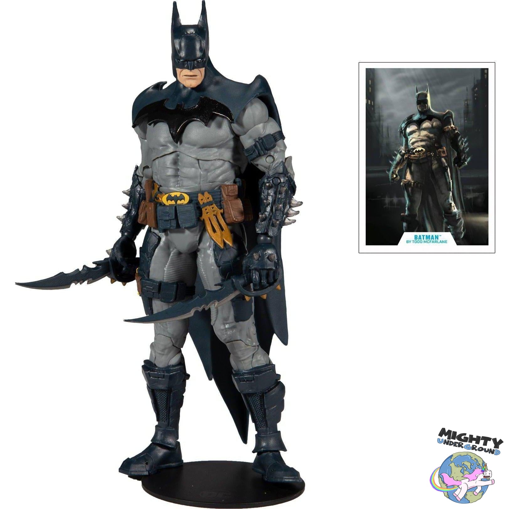 DC Multiverse: Batman (Designed by Todd McFarlane)-Actionfiguren-McFarlane Toys-Mighty Underground