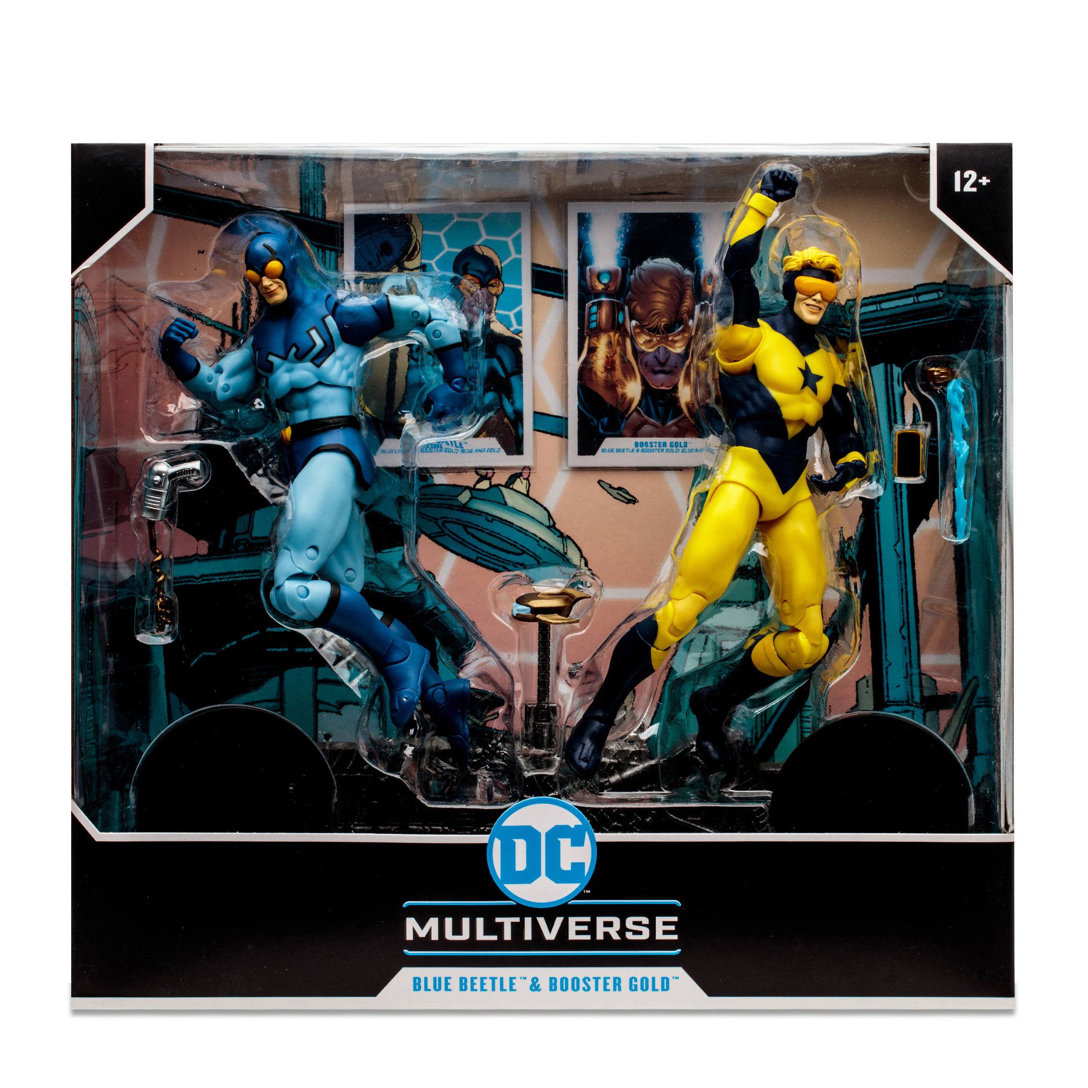 DC Multiverse: Blue Beetle & Booster Gold - 2-Pack-Actionfiguren-McFarlane Toys-Mighty Underground