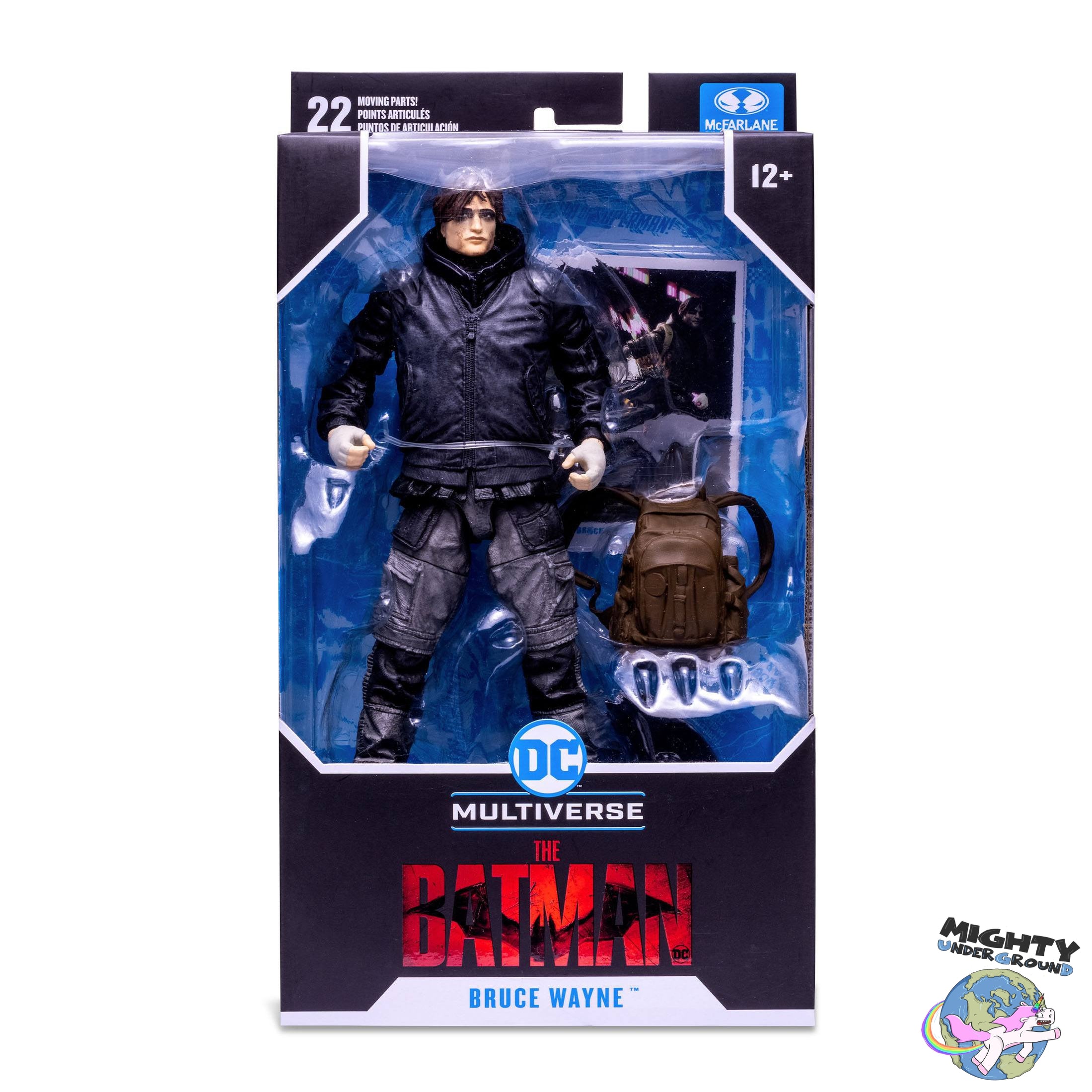 DC Multiverse: Bruce Wayne Drifter Unmasked (The Batman Movie)-Actionfiguren-McFarlane Toys-Mighty Underground