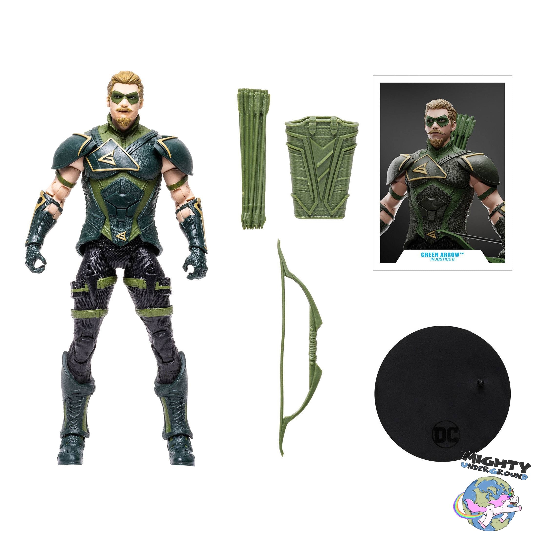 DC Multiverse: Green Arrow (Injustice 2)-Actionfiguren-McFarlane Toys-Mighty Underground