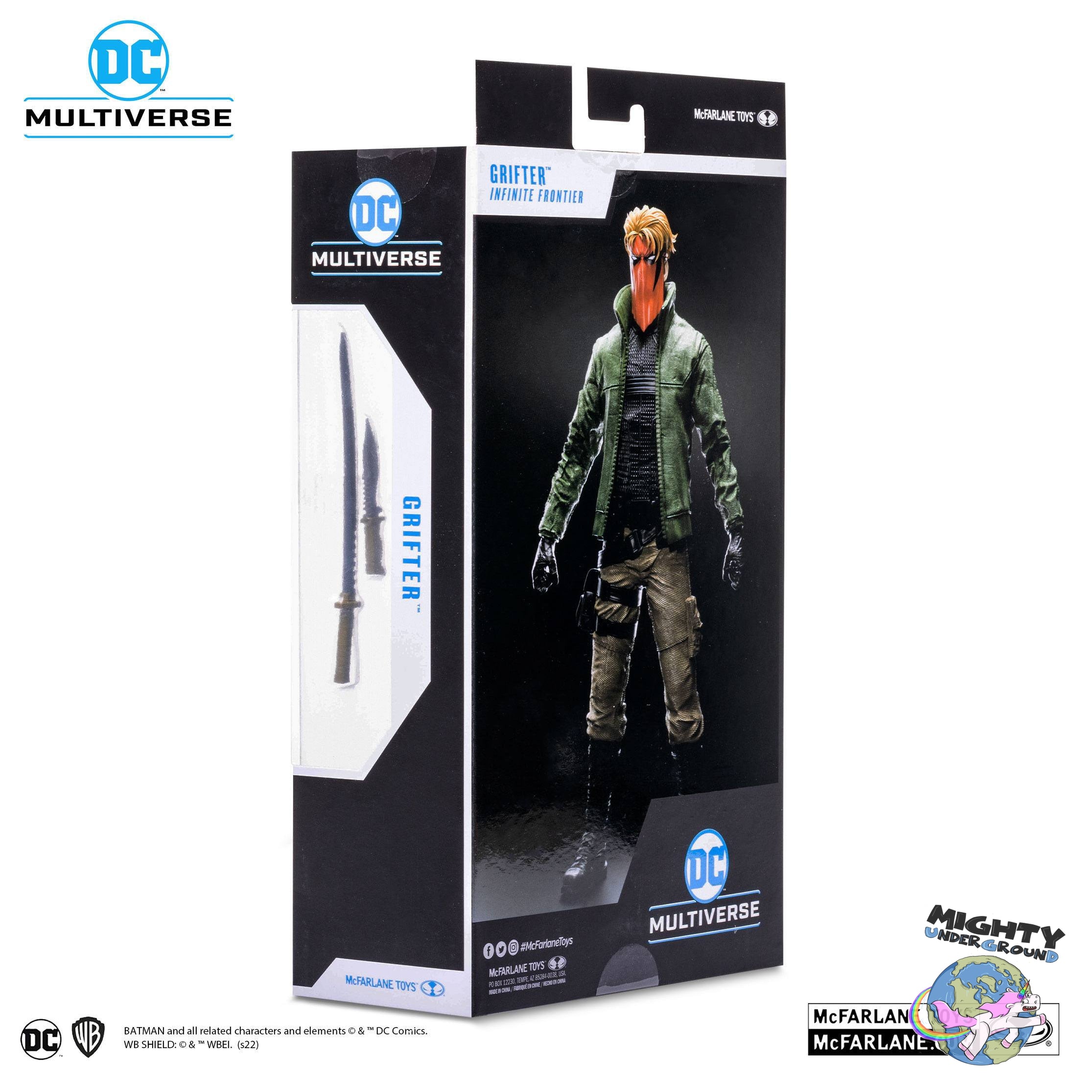DC Multiverse: Grifter (Infinite Frontier)-Actionfiguren-McFarlane Toys-Mighty Underground