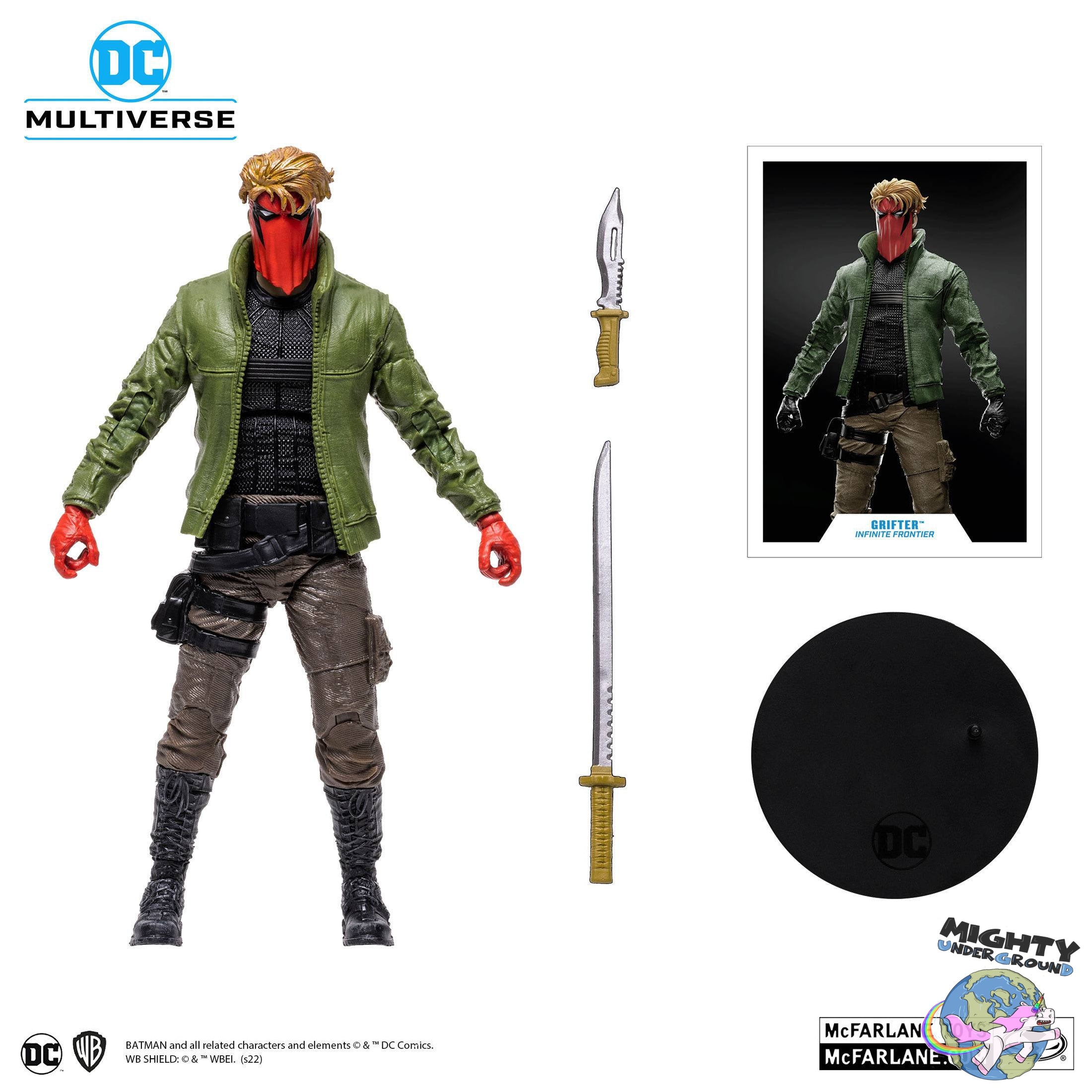 DC Multiverse: Grifter (Infinite Frontier)-Actionfiguren-McFarlane Toys-Mighty Underground