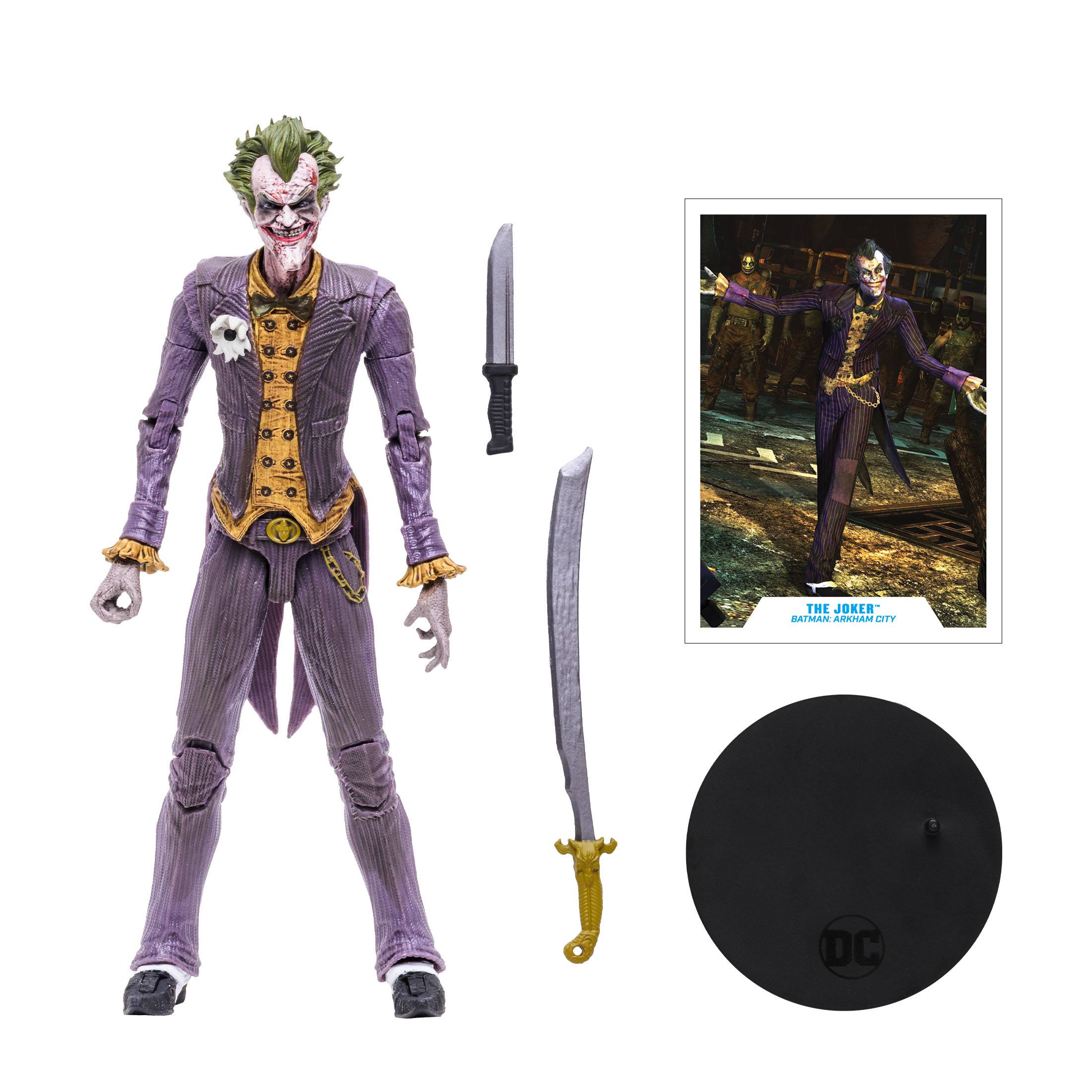 DC Multiverse: Joker (Batman: Arkham City)-Actionfiguren-McFarlane Toys-Mighty Underground