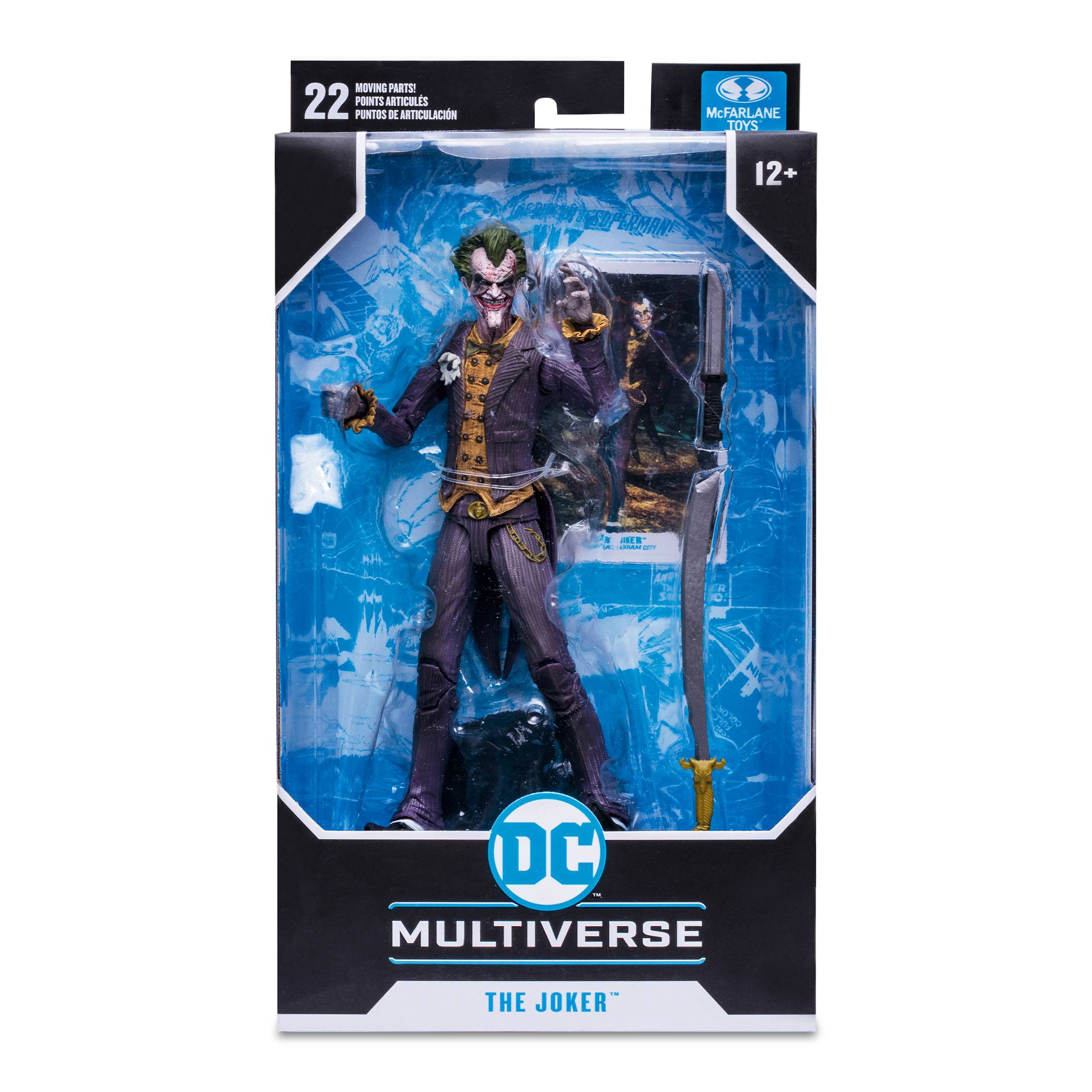 DC Multiverse: Joker (Batman: Arkham City)-Actionfiguren-McFarlane Toys-Mighty Underground