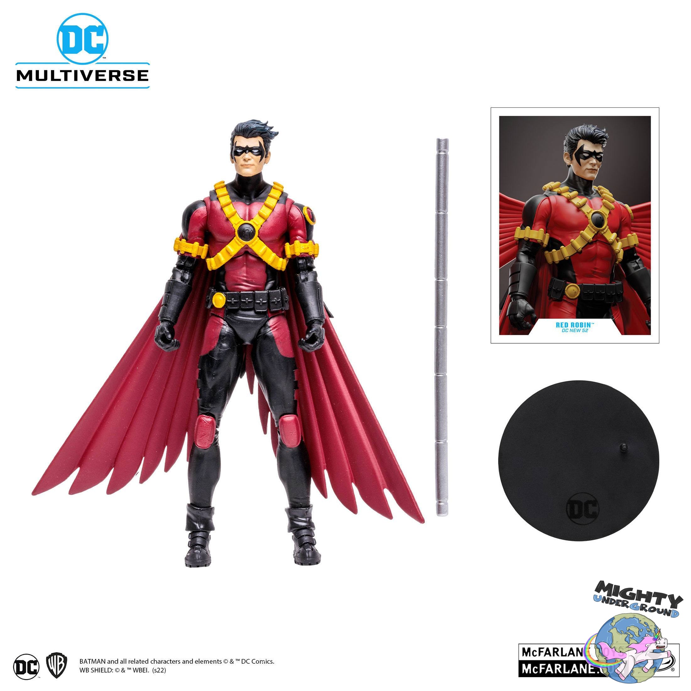 DC Multiverse: Red Robin (New 52)-Actionfiguren-McFarlane Toys-Mighty Underground
