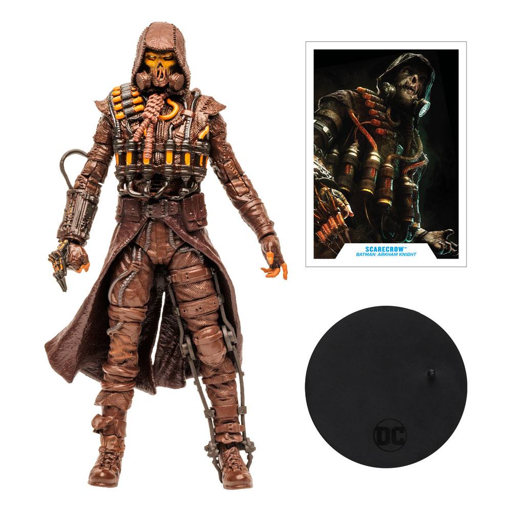 DC Multiverse: Scarecrow (Amber, Gaming, Gold Label)-Actionfiguren-McFarlane Toys-Mighty Underground