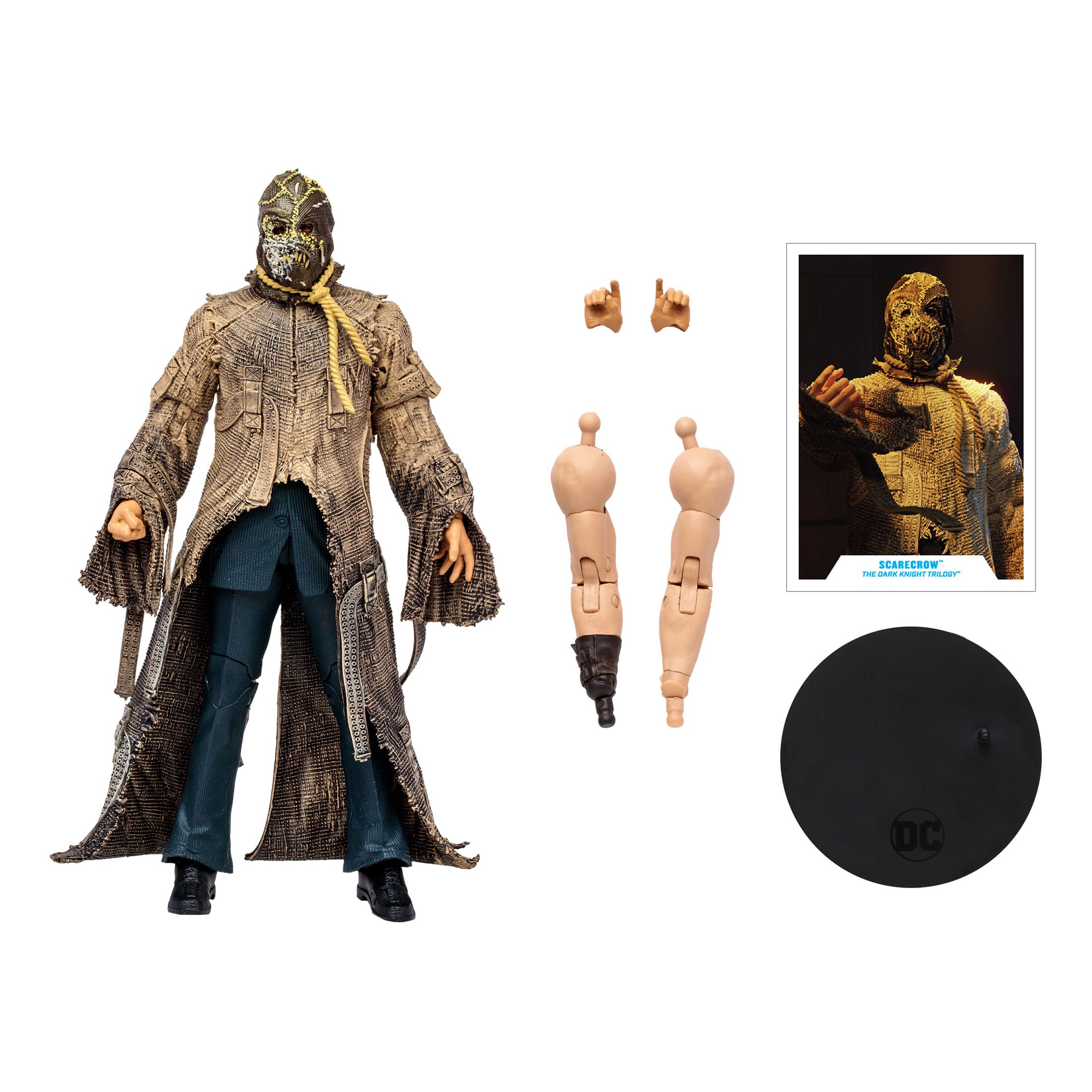 DC Multiverse: Scarecrow (The Dark Knight Trilogy)-Actionfiguren-McFarlane Toys-Mighty Underground