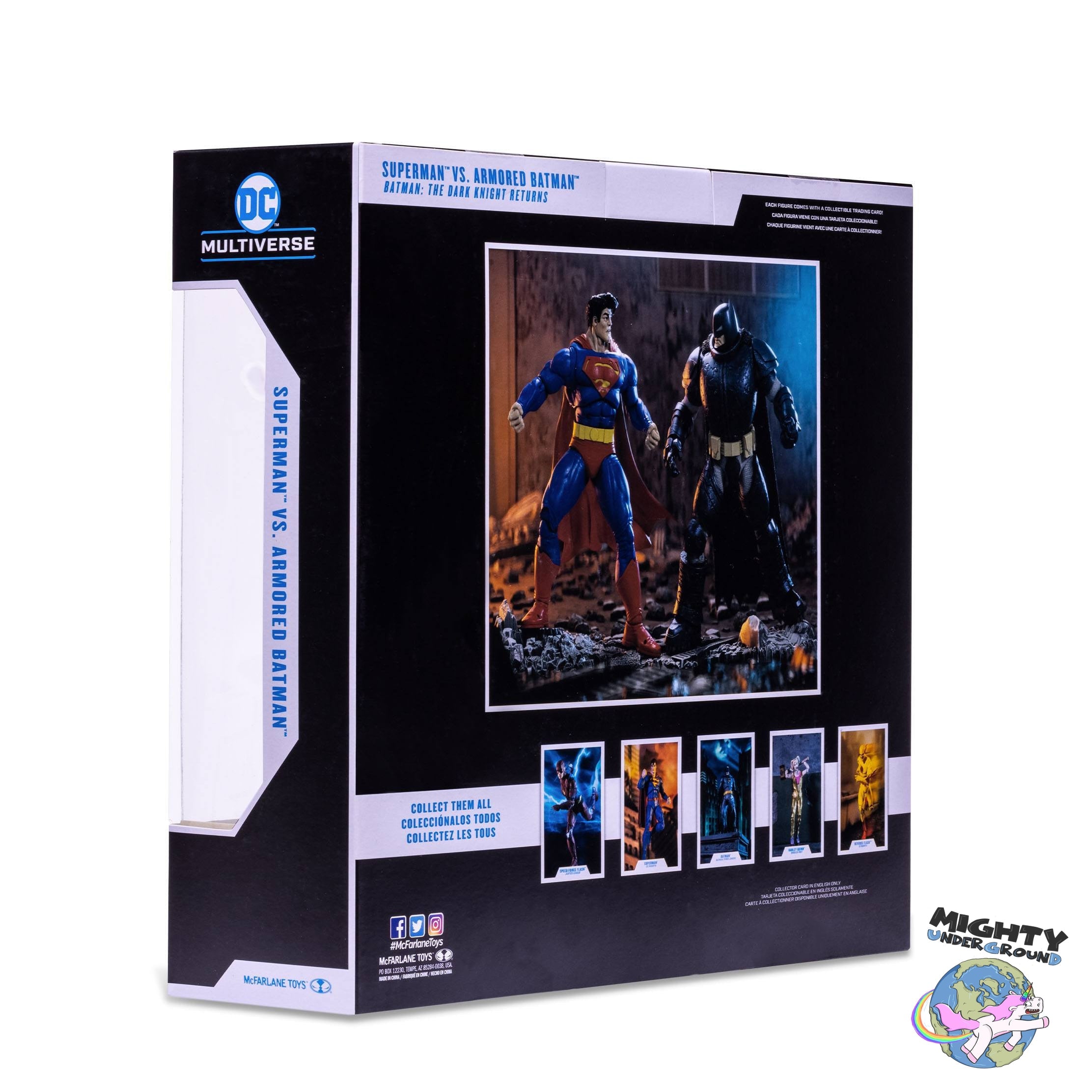 DC Multiverse: Superman VS Armored Batman-Actionfiguren-McFarlane Toys-Mighty Underground