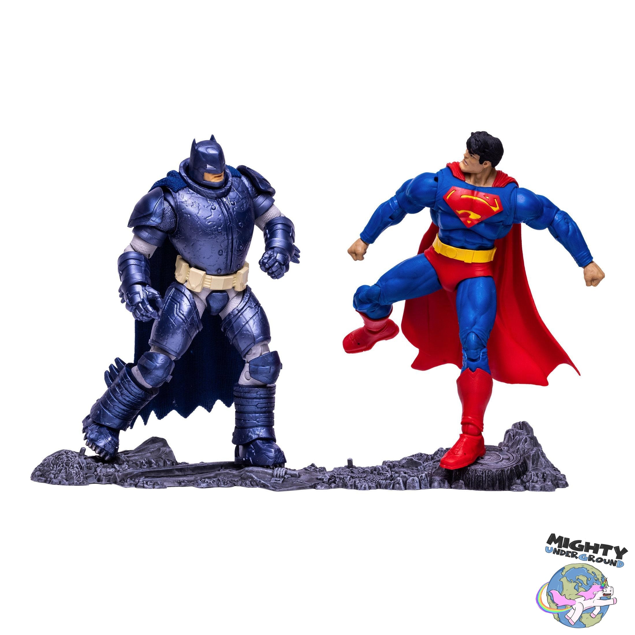 DC Multiverse: Superman VS Armored Batman-Actionfiguren-McFarlane Toys-Mighty Underground