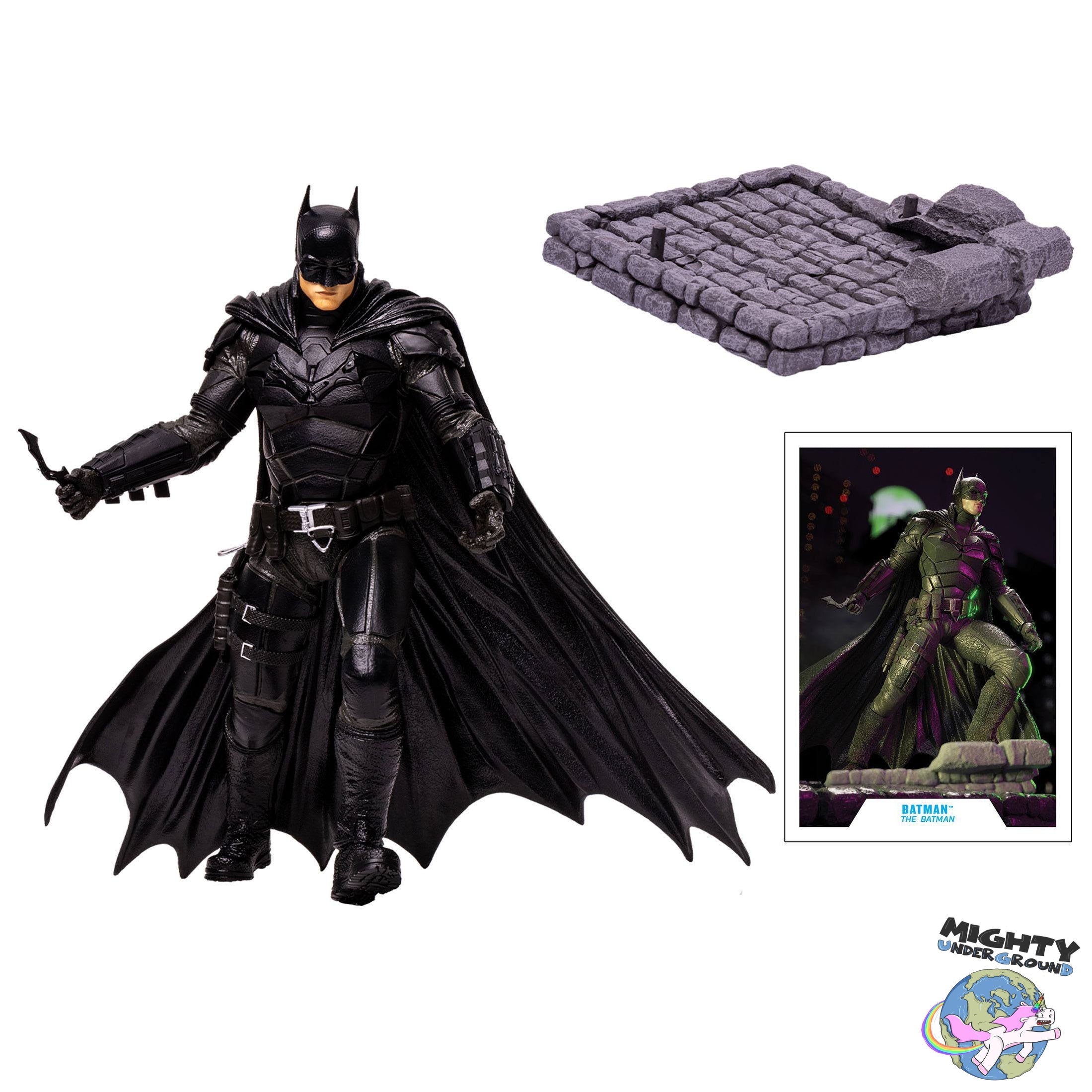 DC Multiverse: The Batman (Movie, Version 2) - 30 cm Statue-Statue-McFarlane Toys-Mighty Underground