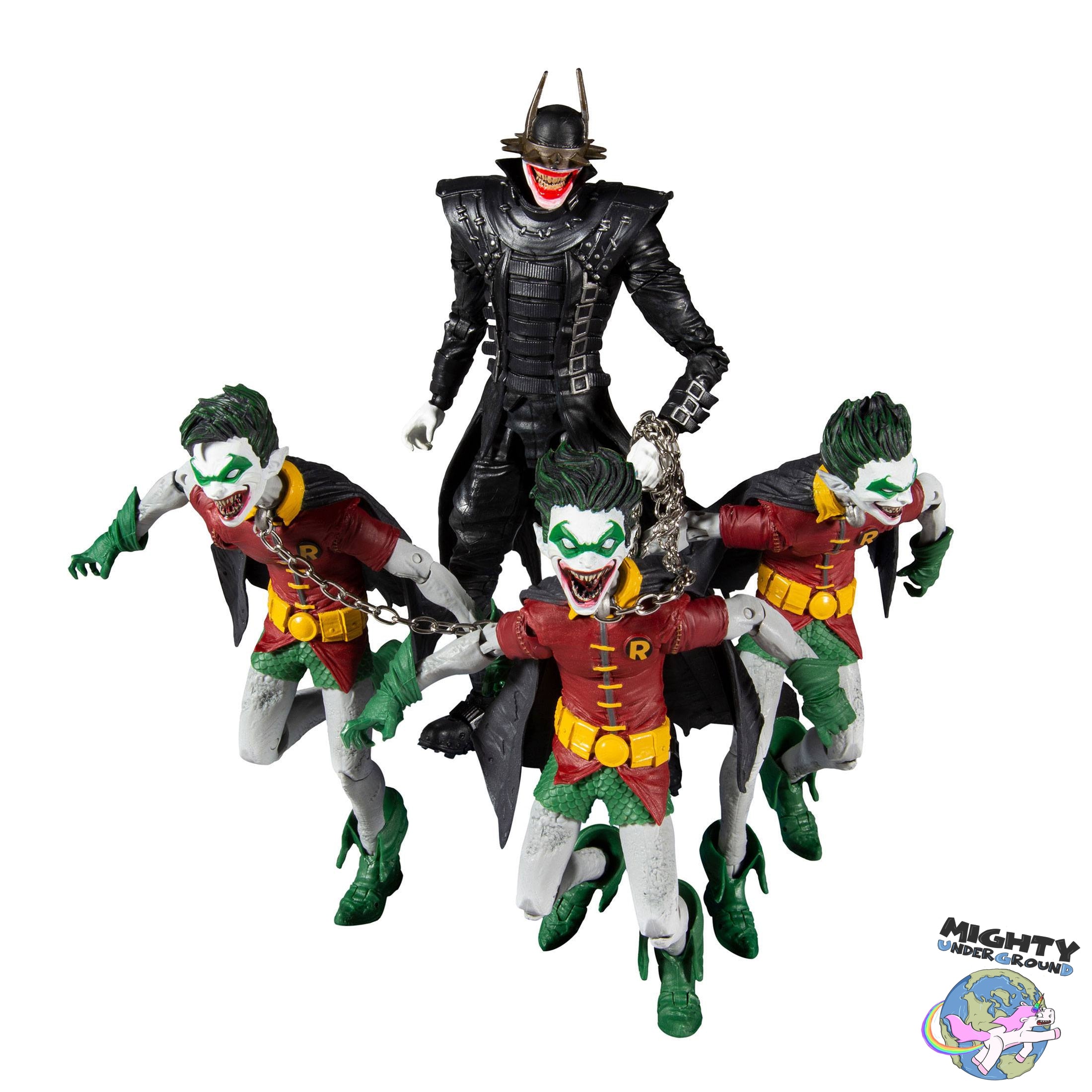 DC Multiverse: The Batman Who Laughs & Robins of Earth-22 (Dark Nights: Metal) - 4-Pack-Actionfiguren-McFarlane Toys-Mighty Underground