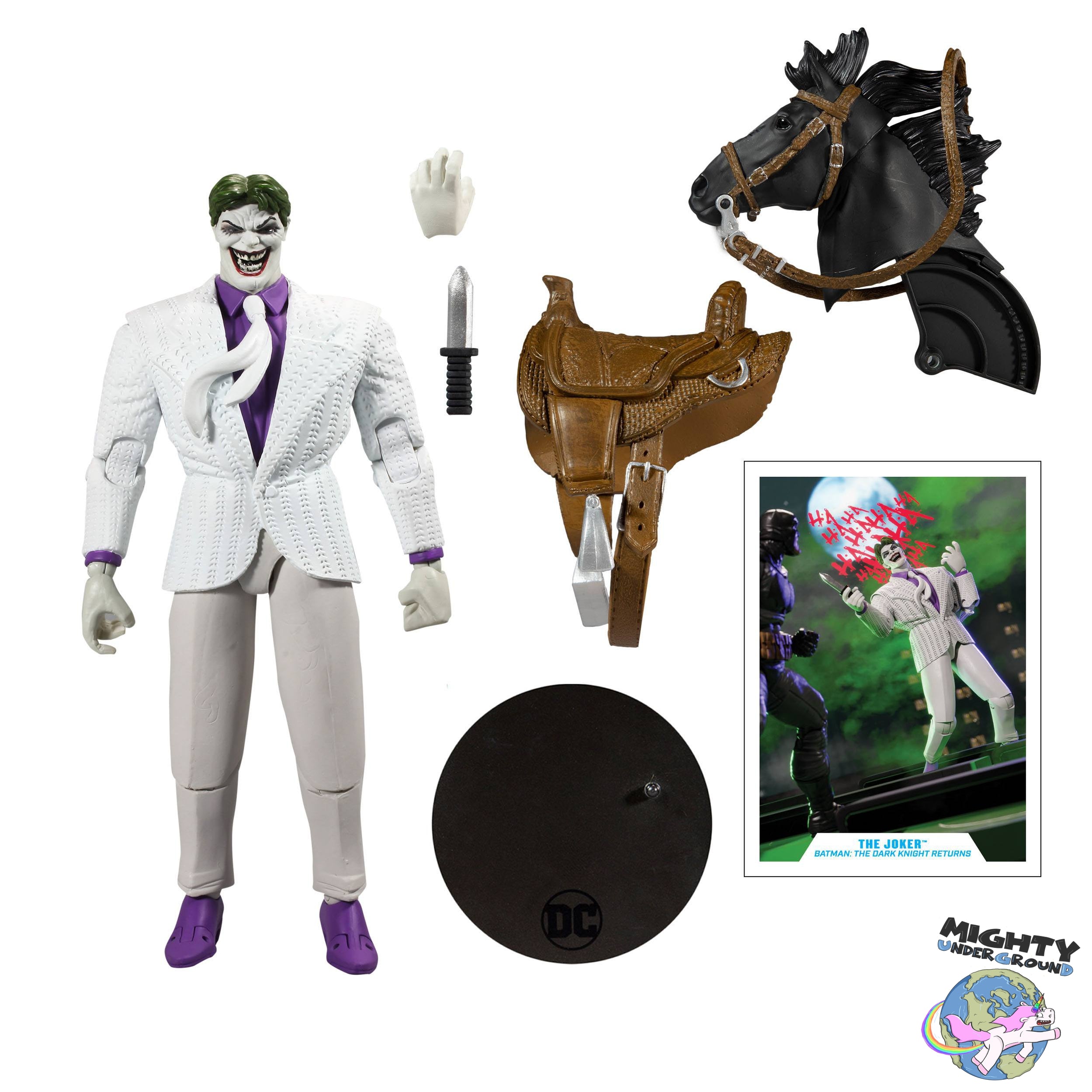 DC Multiverse: The Dark Knight Returns - 4 Figuren + Horse BAF-Set-Actionfiguren-McFarlane Toys-Mighty Underground
